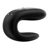 Satisfyer Double stimulateur connecté Double Fun Satisfyer Noir